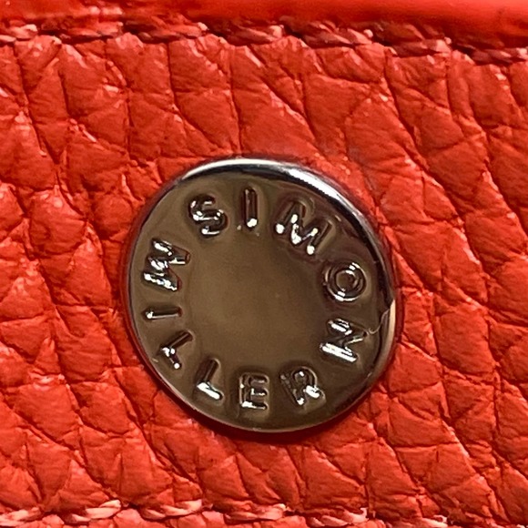 SOLD SOLD. Simon Miller NWT Snap Bag Carnival Red MIni Purse - Picture 9 of 11